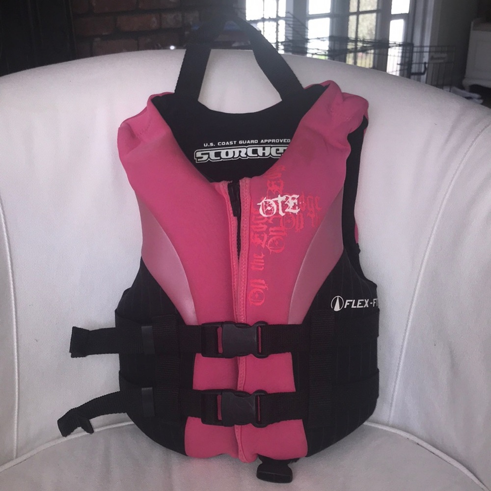 Pink Youth Life Jacket